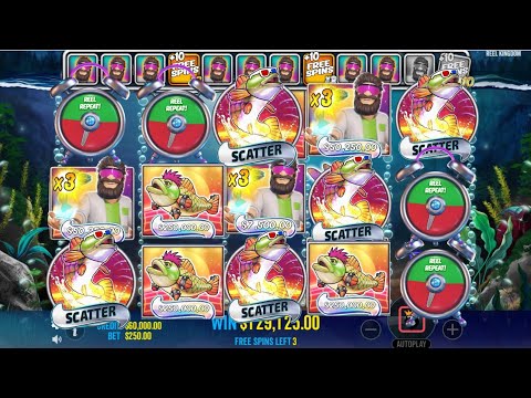 BIG BASS REEL REPEAT X10 MULTIPLIER $307,000 WIN INSANE PROFIT! #25