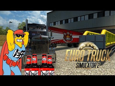 ETS2 - kenworth t-908 (Duff BEER run)