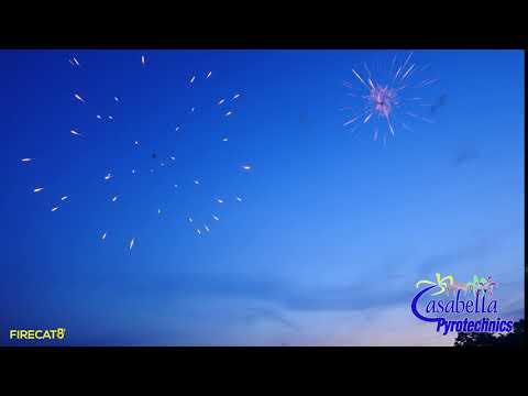 Dominator 62mm Gold Strobe and Purple Peony