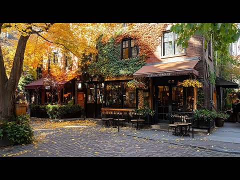 Autumn in New York: Walking Tour Through Greenwich Village to Washington Square Park (4K)