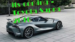 Toyota Supra 2016 >> Video Its Coming Toyota Supra 2016 Probably Best Toyota Supra 2016 >> Video Its Coming Toyota Supra 2016 Probably Best