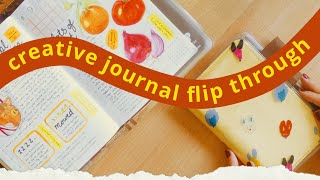 if you’re struggling to draw… try journaling ✶ getting into creative journaling + a flip through