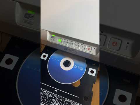 人生初の自作CDを印刷したらすんごい綺麗だった件 #shorts