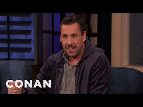 Adam Sandler: Conan’s Christmas Party Has The Best Food - CONAN on TBS