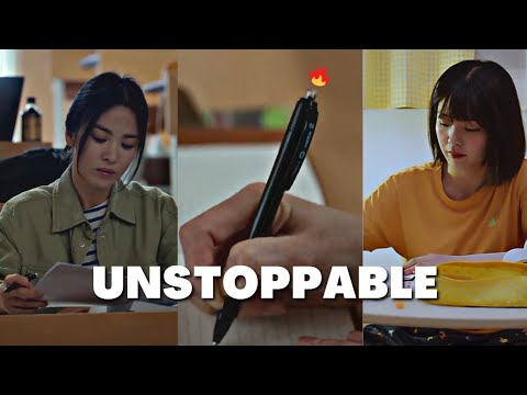 I'm Unstoppable | study motivation from kdramas 📚