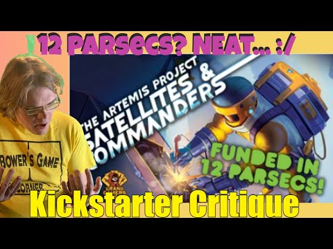 The Artemis Project: Satellites & Commanders - Kickstarter Critique Review