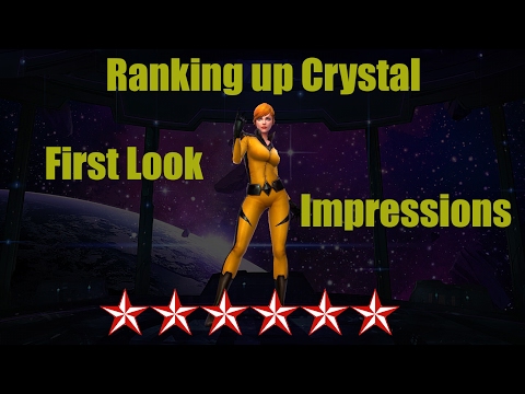 Ranking up Crystal and trying her out
