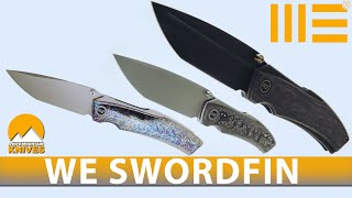 The Light and Sleek WE Swordfin is Here - WE Swordfin Folding Knife