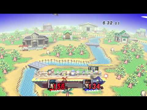 roNic (Marth) vs TOBi (Snake) BO5 [5/5]