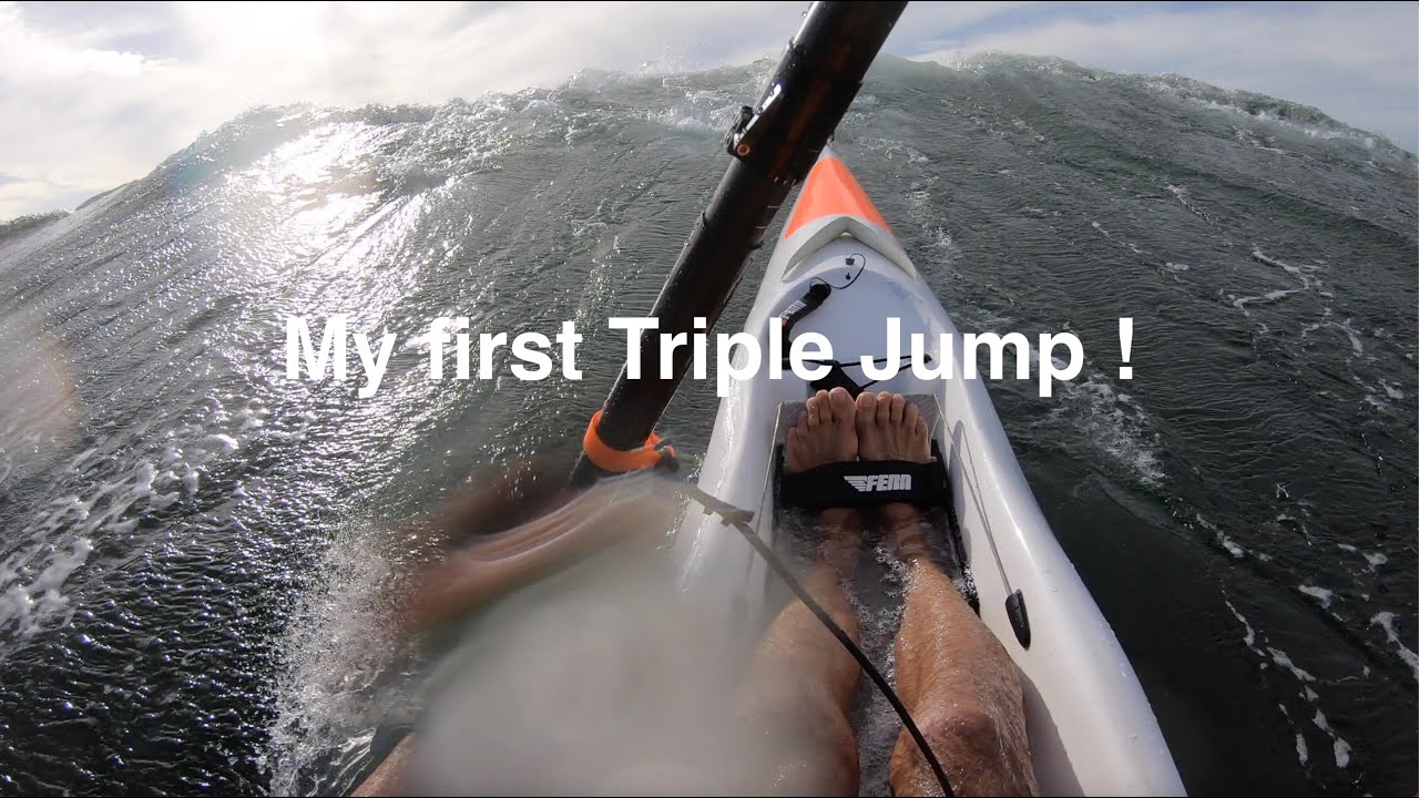 SURF-SKI: My first Triple-Jump ! Millers #73