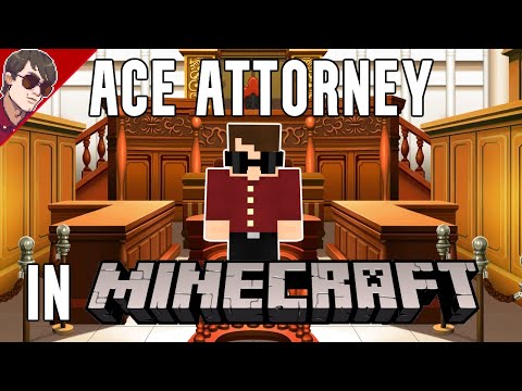 ACE ATTORNEY IN MINECRAFT┃Anarchy Minecraft Factions