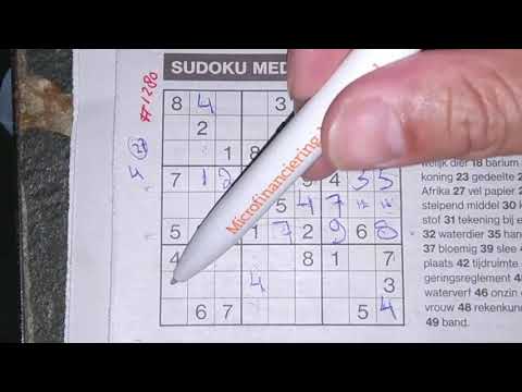 It's a hot warm Medium Sudoku! (#1280) Medium Sudoku puzzle. 08-04-2020
