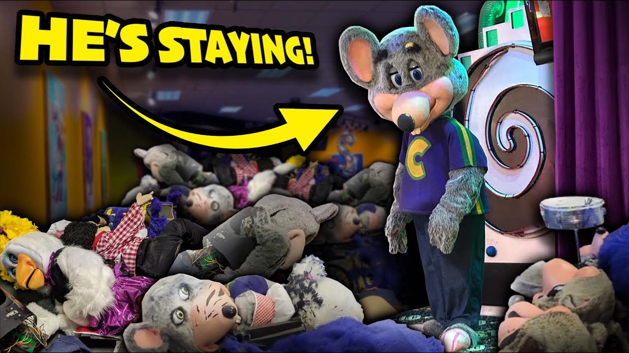 Chuck E. Cheese Is Keeping More Animatronics!