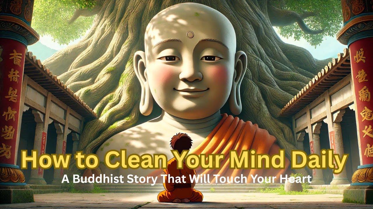 How to Clean Your Mind Daily – A Buddhist Story That Will Touch Your Heart #karma #motivation #power
