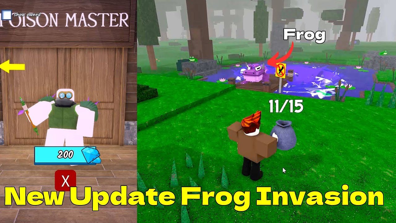 New Frog Invasion UPDATE Full Guide 🐸 | 99 Nights in the Forest Roblox