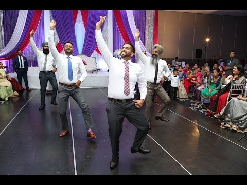 Bhangra Performance @ Nicka & Jassica's Engagement