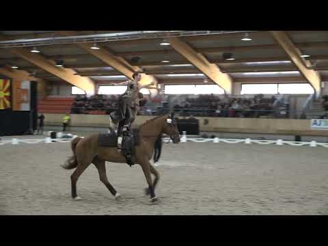 Adele Schroder and Sophie Wegener freestyle