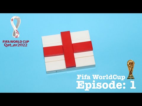 Lego Fifa WorldCup 2022 Flags | England | Episode: 1 | BuildeZ Show