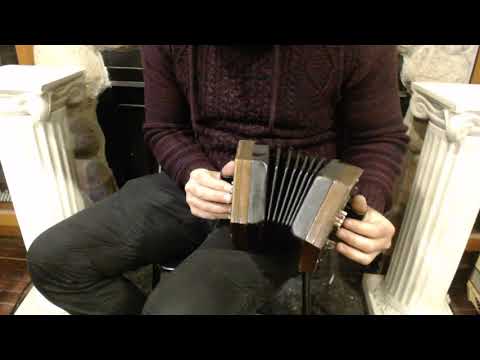 4001 - Walnut Wheatstone Mayfair English Concertina Alto G3-C6 $799