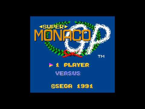 Super Monaco GP (Game Gear) - BGM 01: Title Theme