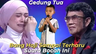 Download lagu Wow!! Bang Haji Rhoma terharu mendengar suara bocah ini mp3