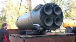 preview picture of video 'MHV Demen 9T230 Entladen Rakete (Oka) BAZ 6944 EVITA Forum Demen'