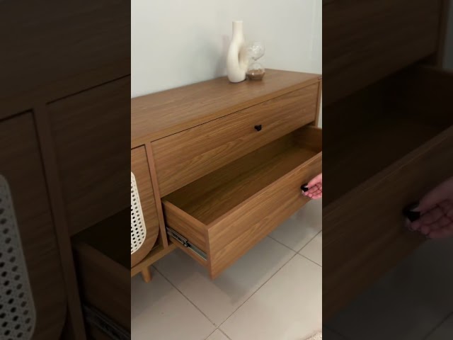 Rack para TV Até 60 Polegadas Holambra 1 Porta 2 Gavetas Freijó - Panorama Móveis