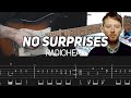 Radiohead - No Surprises (Guitar lesson with TAB)