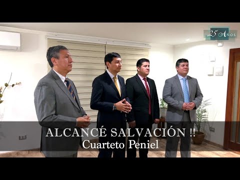 Cuarteto Peniel - Alcancé Salvación (It Is Well Whit My Soul)