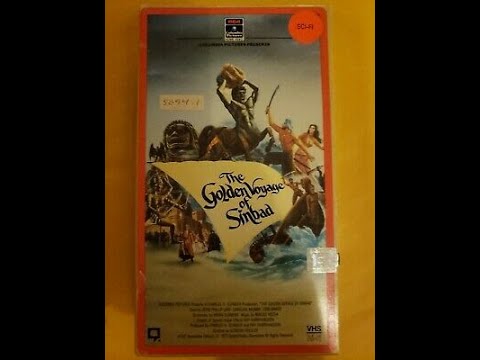 Opening & Closing of Golden Voyage of Sinbad 1983 VHS