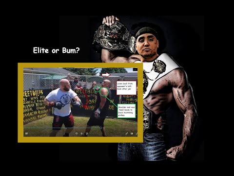 SCARFACE From StreetBeefs Fighter Breakdown and Analysis [segment from can you KO Scarface from SB?]