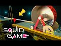 Squid Game vs Hamster in Hamster Maze Who Will Win?
