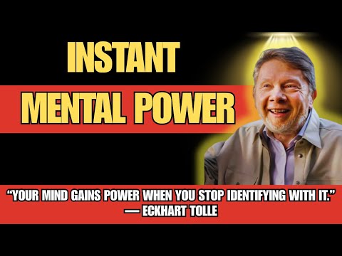 BOOST YOUR MENTAL POWER WITH THIS 5-MINUTE TRICK | Eckhart Tolle
