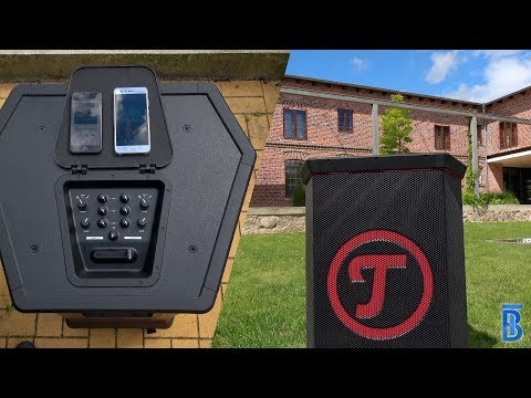Teufel ROCKSTER im Test! Riesiger Bluetooth Lautsprecher mit DJ Mischpult - TouchBenny [4K]