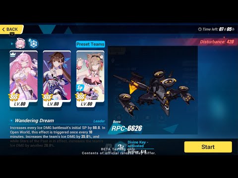 HI3 BETA 6.1 Abyss 420D (856 pts) - RPC-6626 [ICE Weather]