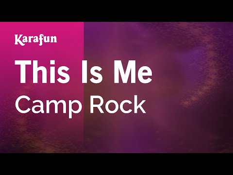 Karaoke This Is Me - Camp Rock *