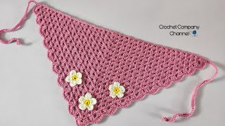 Easy crochet Granny  Bandana