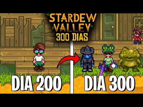 JOGUEI 300 DIAS NO STARDEW VALLEY