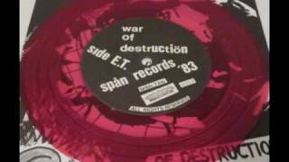 War of Destruction - s/t ep (1983)