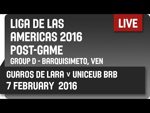 Guaros (VEN) v UniCEUB/BRB (BRA) Post-Game - Group D -  2016 DIRECTV Liga de las Américas