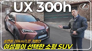 렉서스 UX 300h 리뷰! - 작다고 무시하지마라! 여자들의 SUV! 실연비 20km/L 가뿐! 유튜브 썸네일