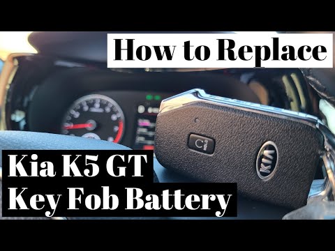How to Replace Kia K5 GT Key Fob Battery