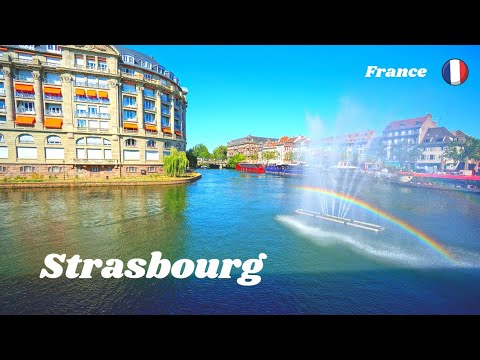 Strasbourg, 🇨🇵 France, Walking Tour 2022