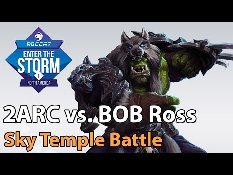 ► Heroes of the Storm Pro Gameplay: Bob Ross FC vs. 2ARC - Enter the Storm NA