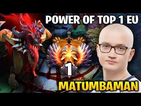 MATUMBAMAN - Bloodseeker Safelane l Top 1 MMR  7.19 Update Patch l dota2 mmr Pro Gameplay 1