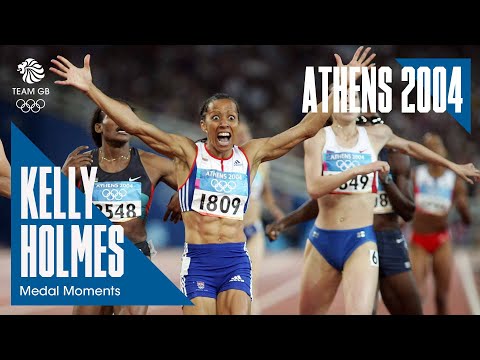 Kelly Holmes Wins 800m Gold | Athens 2004 Medal Moments