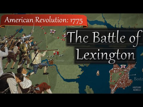 American Revolution: Battle of Lexington & Concord 1775