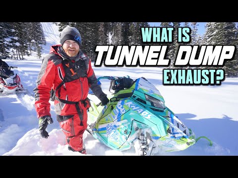 What is a Tunnel-Exit Snowmobile Exhaust?