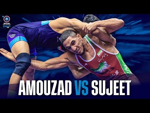 Rahman AMOUZADKHALILI (IRI) vs. Sujeet SUJEET (IND) | WORLD CHAMPIONSHIPS 2025 | 65kg Quarter Final