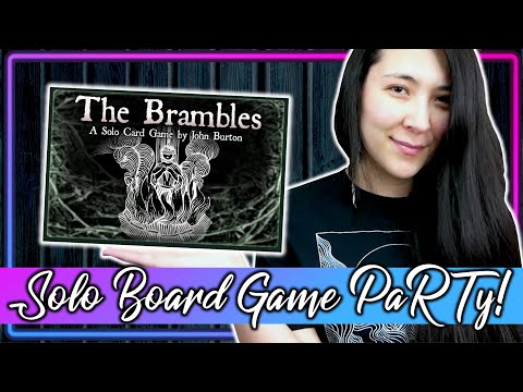 The Brambles | Solo Board Game PaRTy!!! (Playthrough and Review/ Tutorial, yup!)